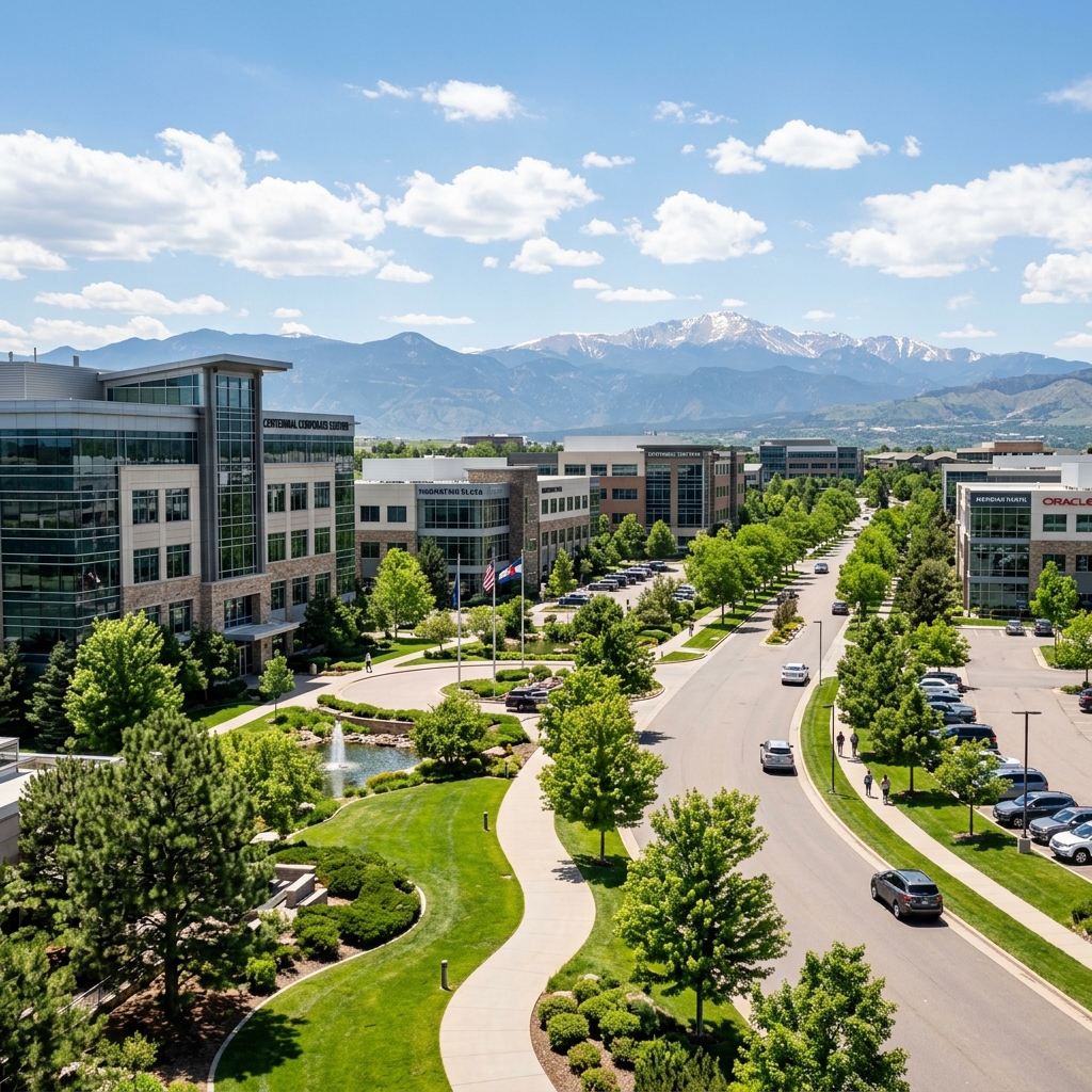 Centennial Colorado residential neighborhood