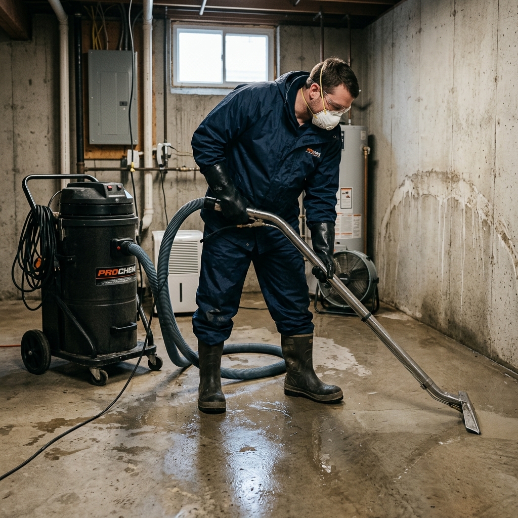 Emergency Sewage Backup Cleanup in Denver